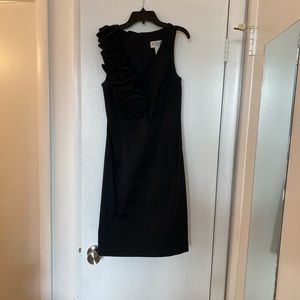 Black cocktail dress